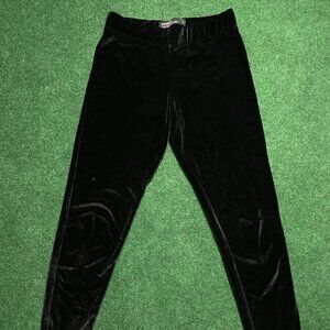 Women’s Benjamin Jay Velour Mid-Rise Pants Black XSmall